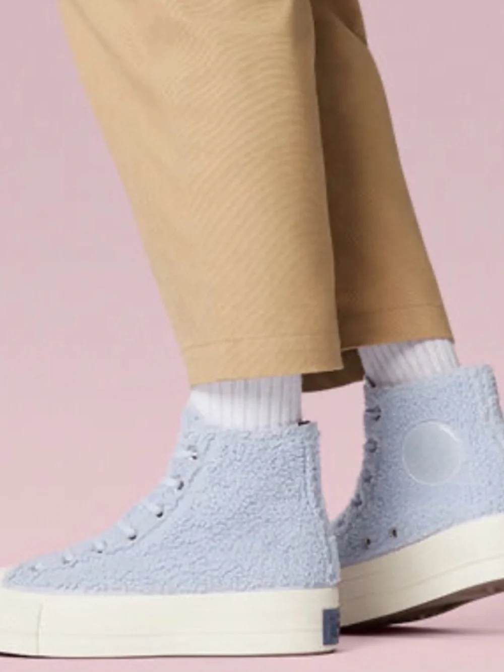{GUC} Converse Chuck Taylor All Star Hi Lift Cosy Club Trainer 8.5 US